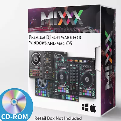 Mixxx 2023 Professional DJ Mixing Music Software W/Controller Support PC/Mac CD • $15.99