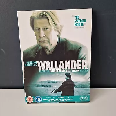 Henning Mankell's Wallander - Original Films 1-6 DVD Drama (2012) Rolf Lassgård  • £19.99