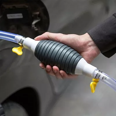 Car Fuel Tank Sucker Oil Transfer Car Fuel Pump Petrol Diesel Liquid Manual Tool • $12.29
