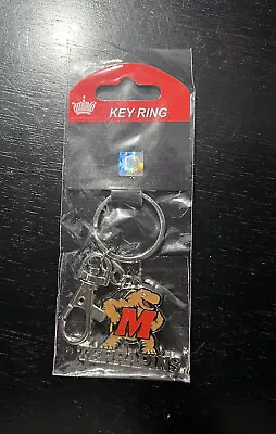 Maryland Terrapins Key Ring Souvenir Aminco NCAA University Key Chain Belt NEW • $8