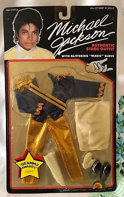 Vintage 1984 Michael Jackson 80s GRAMMY AWARDS Authentic Stage Outfit NEW SEALED • $19