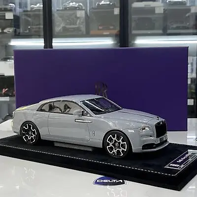HH 1:18 Scale Rolls-Royce Wraith BB Edition Diecast Car Model Collection Gray • $999.99