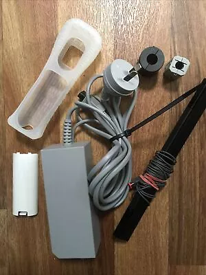 Wii  AC Adapter Mains Lead And Motion Sensor Plus Accessories • $24.99