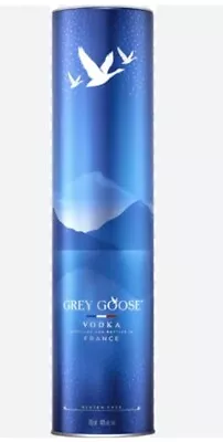 GREY GOOSE VODKA EMBOSSED EMPTY BOTTLE TIN 750ml • $15