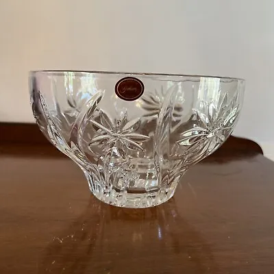 Gorham Bowl Round Fine Crystal Cut Glass Poland. 9” Diameter. • $3.99