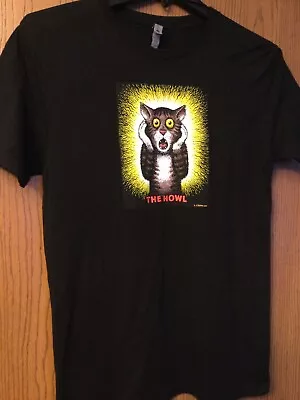 The Howl - R. Crumb (Screaming Cat) - Black Shirt - M - Next Level • $40