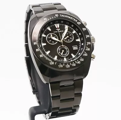 Murex • Swiss Chronograph Watch • ISC719-BB-3 • Swiss Quartz • Black Ceramic  • $192.50