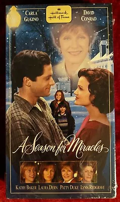 A Season For Miracles (VHS 1999) Hallmark Hall Of Fame - Small Hole In Seal • $5.99