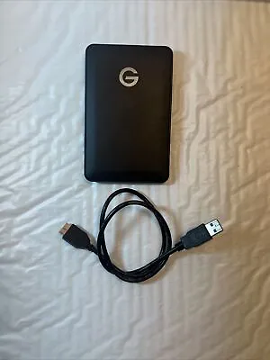 G-Technology G-DRIVE Mobile USB-3.0 Portable Hard Drive 1TB - Black • $39.95