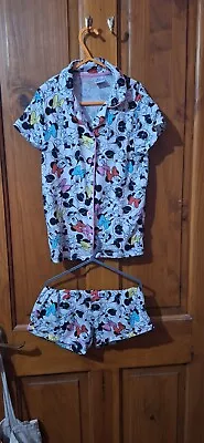 Girls 7-8 Years Minnie Mouse Summer Pj Set • £1.50