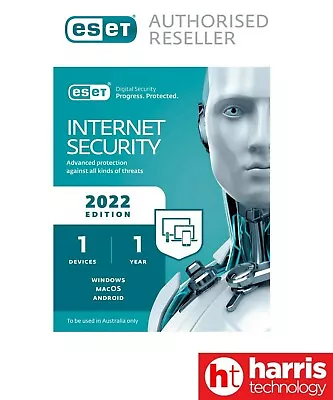 ESET Internet Security 1 Device 1 Year ESD License Key • $49.95