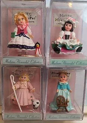 Madame Alexander Lot Hallmark Merry Miniatures Mother Goose Nursery Rhymes Coll. • $35