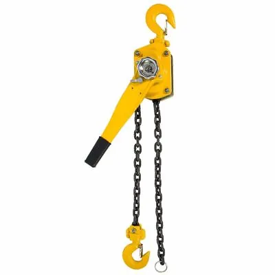 3/4 Ton Chain Lever Block Hoist Come Along Ratchet Lift 1500LBS 10FT Puller • $77.95