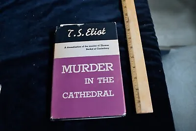 T.S. ELIOT Murder In The Cathedral 1st Edition 1935 • $33