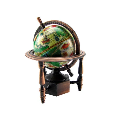 $7.62 • Buy 1:12 Miniature World Globe Dollhouse/Diorama Accessory Die Cast Pencil Sharpener