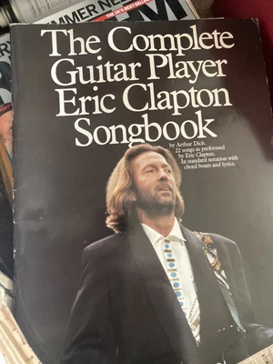 £0.99 • Buy The Complete Guitar Player Eric Clapton Songbbook