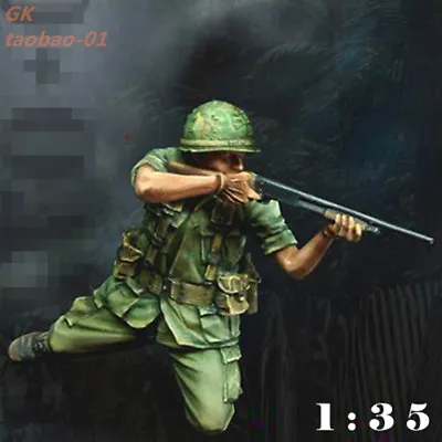 1:35 Resin Figures Model Vietnam War US Army Infantry R1953 Unassembled • $9.39