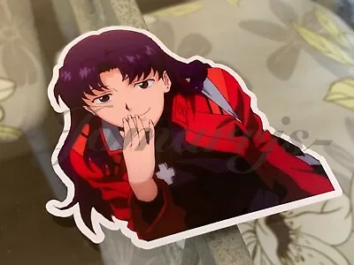 $6.49 • Buy Neon Genesis Evangelion - Anime - Misato Katsuragi Custom Sticker Decal Laptop