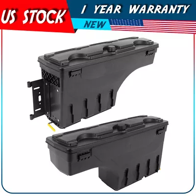 Truck Bed Swing Storage Tool Box For Dodge Ram 1500 2019-2021 Left+Right Side • $165.29