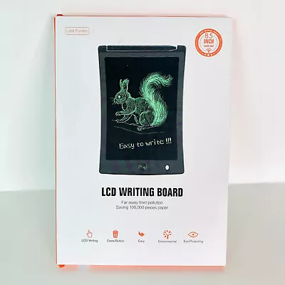 LCD Writing Tablet Drawing Board Electronic Doodle Pad 8.5in Screen - Blue • $7.35