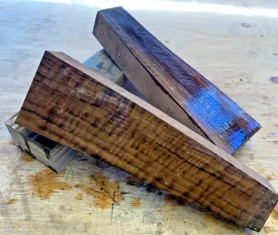 Claro Black Walnut Blanks Three(3) Pieces BEAUTIFUL WOOD! Lathe Block Stock • $29.99