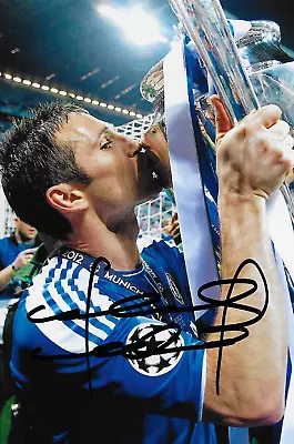 Frank Lampard Footballer Chelsea Signed 7.5 X 5 Photograph 1 *With COA* • £12.50