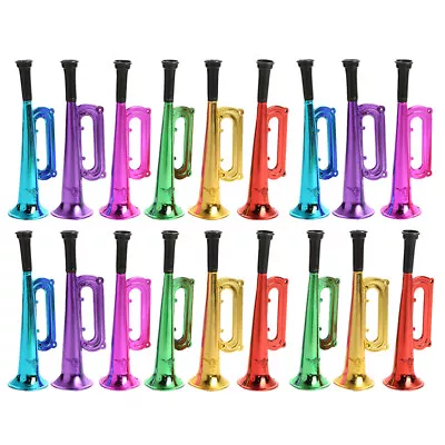  18 Pcs Party Horns Noise Makers Child Blow The Trumpet Football • £14.99