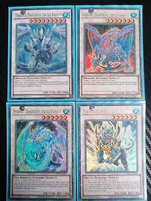 Ice Barrier Synchro Monsters Playset Trishula  • £5
