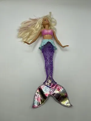 Barbie Dreamtopia Sparkle Lights Mermaid Blonde Light Up Underwater Kids Toy • $14