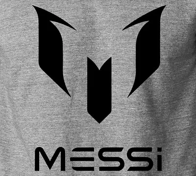 $18.95 • Buy MESSI Logo T-Shirt Argentina Barcelona FCB #10 Leo Football Soccer Jersey Tee