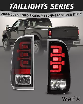 Full LED Tail Lights Replacement For 2008-2016 Ford F-250 F-350 F450 Super Duty  • $173.99