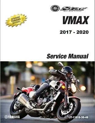 2017-2020 Yamaha VMax 1700 ( VMX1700 V-Max ) Service Repair Manual On A CD • $14.12