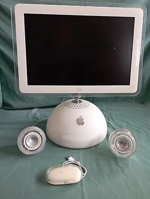 Vintage Collectable Original Apple IMac G4 ~ 17inch 256GB Harman Speakers Dome • £55