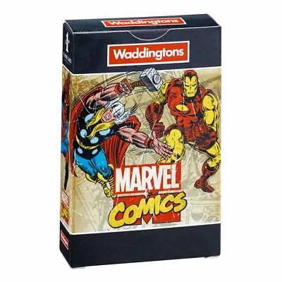 Waddingtons Marvel Comics Number 1 Retro Playing Cards  FAST UK DISPATCH • £5.41