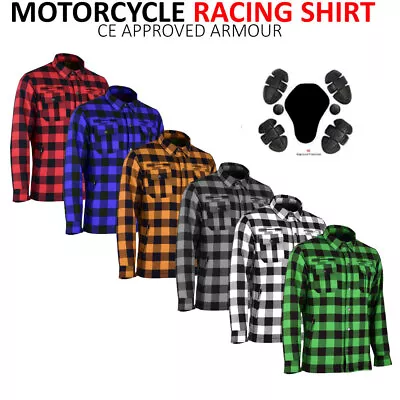 NEW Motorbike Motorcycle Shirts Jacket Racing Riding Protection With CE Armours • $47.97