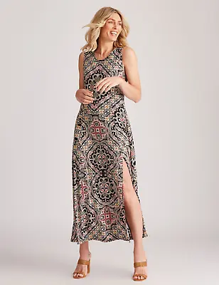 NONI B - Womens Dress -  Side Split Knit Maxi Dress • $21.45