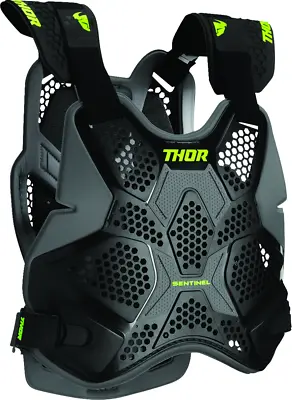 Thor Sentinel Pro Motocross Body Armour Roost Guard Adult Xl/xxl Black • $232.26