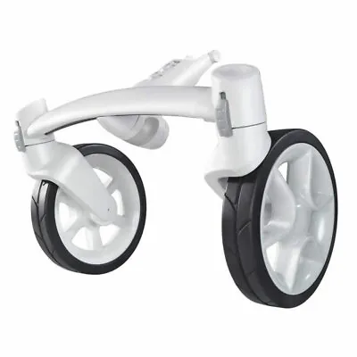 Quinny Moodd 4 Front Wheels In White RRP£45 • £18.99