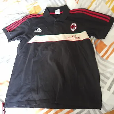 Ac Milan T Shirt Medium Size • £20