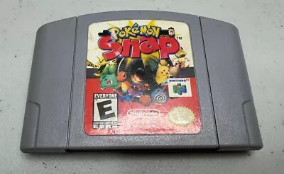 Pokemon Snap Nintendo 64 N64 Original Authentic Cartridge Video Game Tested Work • $16.99
