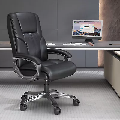 Executive Office Chair Ergonomic Home Desk Computer Seat Swivel Chair With Wheel • $136.99