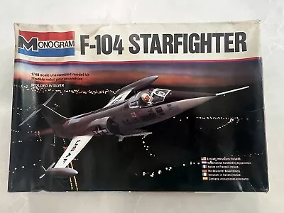 F-104 Starfighter Monogram 1:48 Model Kit • $16