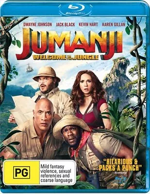 Jumanji - Welcome To The Jungle Blu-ray • $26.90