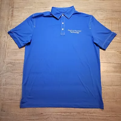 Calloway V Golf Polo Mens Size L Opti-Dri Blue Ford Co-Pilot • $14.95