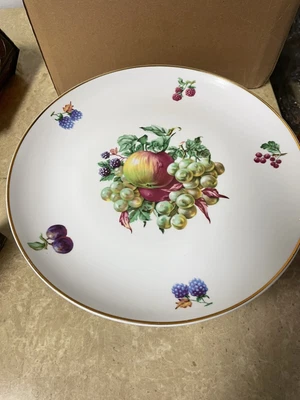 $29 • Buy NAAMAN Israel Fine Porcelain Pedestal Cake Stand