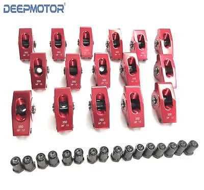 Deepmotor SBC 350 1.5 Ratio 3/8’’ Aluminum Rocker Arms For SBC Chevy • $149.99