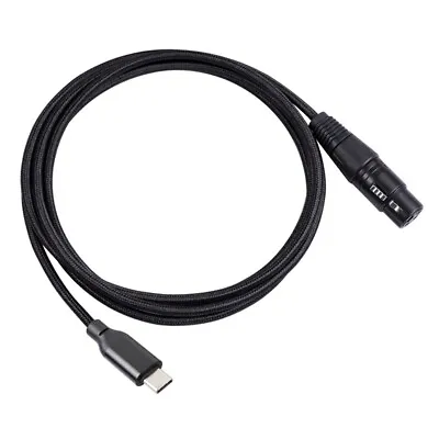 USB Type C To XLR Adapter Type C Male To 3 Pin XLR Female Microphone Cable  • £11.77