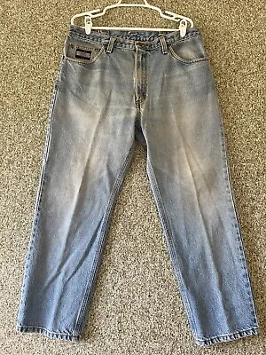 Diamond Gusset DG Mens Jeans 36x29 Light Wash The Original Western Made USA • $19.99