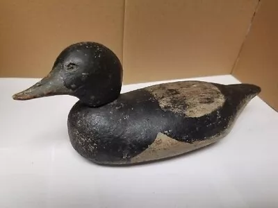 Vintage 14  Wood Bluebill Duck Decoy • $49.99