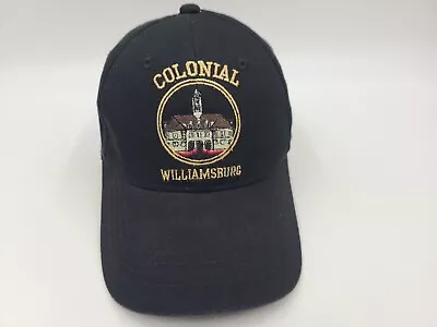 Colonial Williamsburg Virginia Museum Adjustable Hat Cap Dad Mom Men Women Black • $13.49